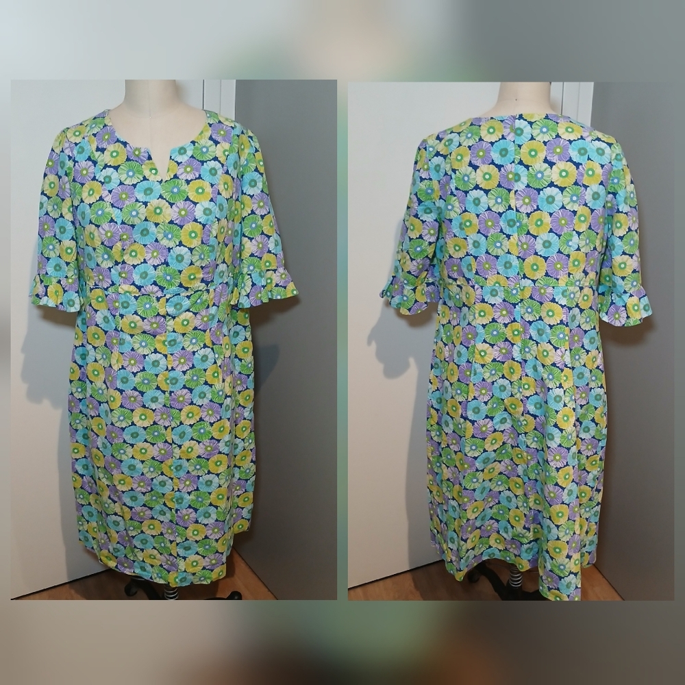 Vintage Handmade Floral Dress